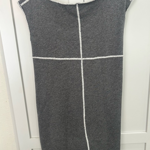 Lacoste Gray Mini Dress SZ 36 preppy classic - Picture 5 of 5